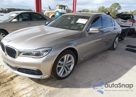 2016 BMW 750I xDrive from USA, damaged, VIN WBA7F2C59GG419673